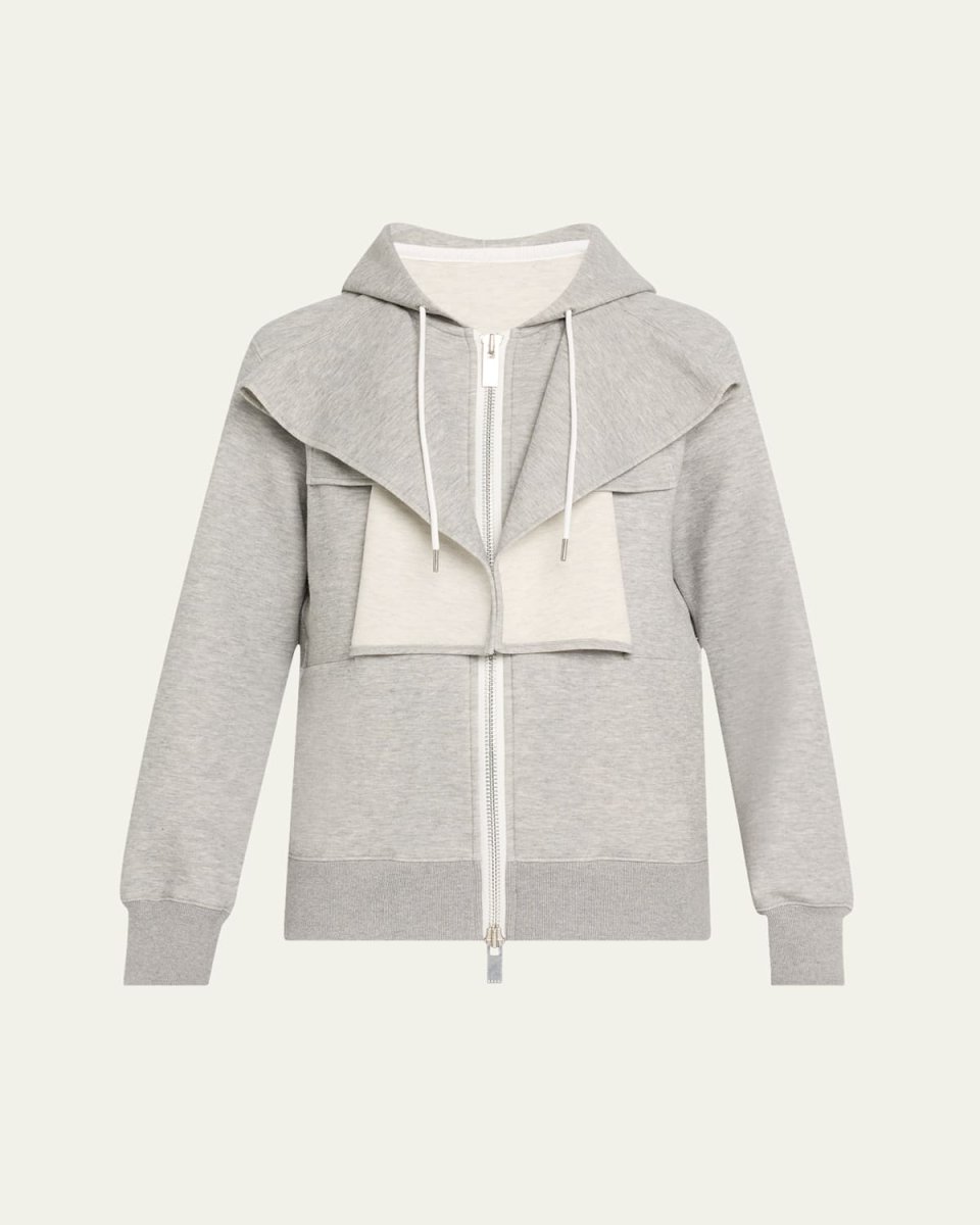 Draped Sponge Sweat Hoodie